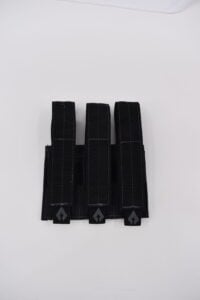 Pistol Triple Mag Pouch Color Black
